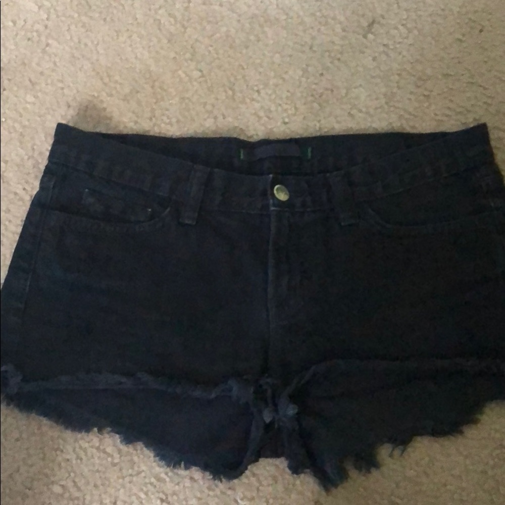 Black shorts